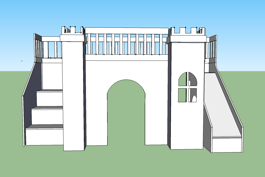 How to Build Castle Bunk Bed Plans Free PDF Plans